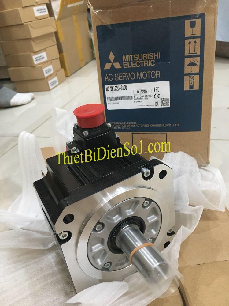 Servo motor Mitsubishi HG-SN102J-S100 - Công Ty Thiết Bị Điện Số 1